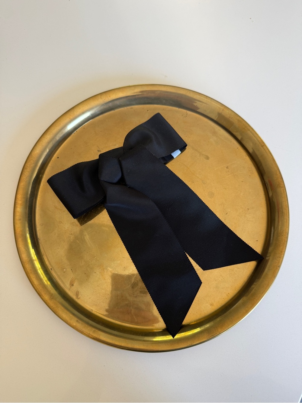 Hill House Black Grosgrain Ribbon Hair Bow